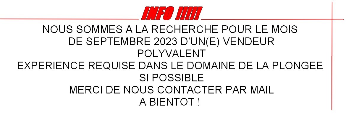 recrutement techni plongee